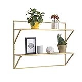 Baldas flotantes Estante de pared decorativo Estante de almacenamiento de...