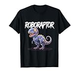 Robot Dinosaur T-Rex Robotic Engineer Dino Funny Robotics T-Shirt