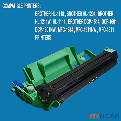 Image of DR-1020 Drum Unit Compatible for Brother HL-1111, HL-1201, HL-1211W, DCP-1511, DCP-1514, DCP-1601, DCP-1616NW, MFC-1811, MFC-1814 Printers