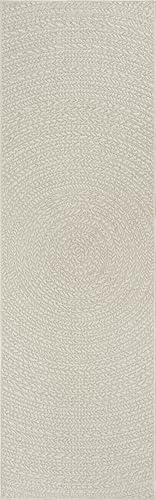 the carpet Kansas Outdoor Teppich – Wetterfester Indoor & Outdoor Teppich im Jute-Look für Balkon, Terrasse, Garten… – Ansicht 3