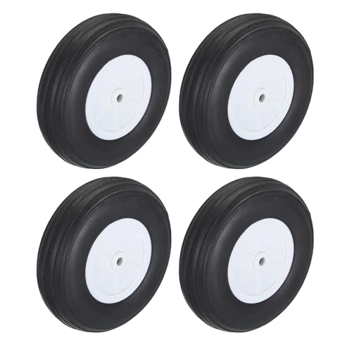 Pneu en mousse avion RC 10,9 cm amortissant en éponge PU haute densité