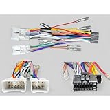 トヨタ・ダイハツ車用 パイオニア・カロッツェリア16Pオーディオ, 6P/10P対応, 長さ約18cm変換ハーネス オーディオ ナビ コネクタ カプラ 電源取出し [並行輸入品]