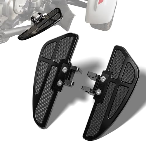 Motofunder Driver Front Floorboards Aluminum Rider Footboard Footrest Wide Foot Pegs for Can-Am Spyder F3/F3-S/F3-T Accessories (2015-2025)