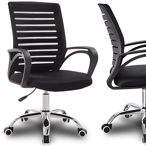 Retoo Bürostuhl Bürodrehstuhl Ergonomischer mit Netzbespannung und hoher Rückenlehne bis zu 120kg Drehstuhl Schreibtischstuhl Chefsessel Computerstuhl Computer-Tischstuhl Schwarz (96cm) Retoo Bürostuhl Bürodrehstuhl Ergonomischer mit Netzbespannung und hoher Rückenlehne bis zu 120kg Drehstuhl Schreibtischstuhl Chefsessel Computerstuhl Computer-Tischstuhl Schwarz (96cm)