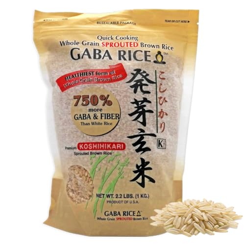 Japanese GABA Rice Brown Rice Whole Grain Sprouted Brown Rice