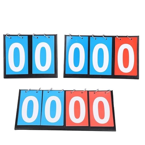 Marcador portátil de mesa con volteo 3 dígitos miniatura 3