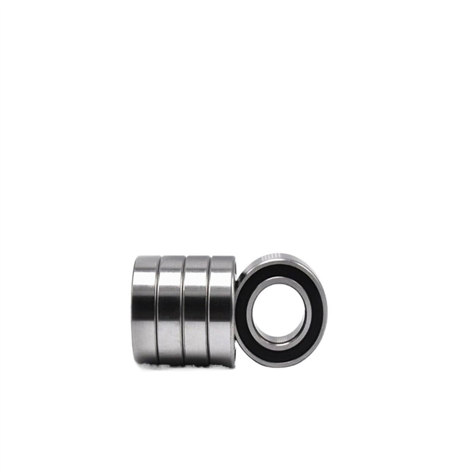 5 piezas ABEC-5 6200 2RS 10x30X9 mm Sello de goma doble miniatura 6200 Rodamiento de bolas de ranura profunda Rodamientos for scooter(ABEC 1)