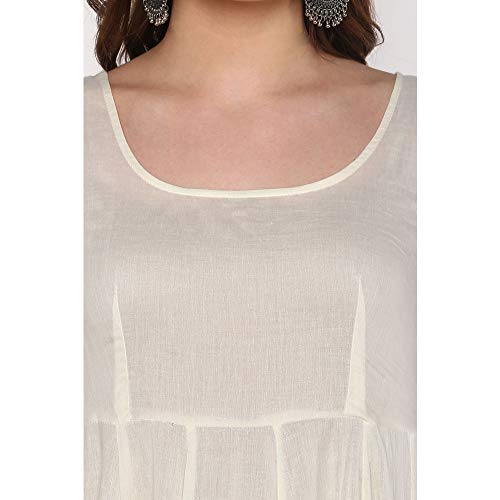 Image of BIBA Cotton Printed Straight Formal Kurta Inner With Churidar And Dupatta
