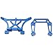 ShareGoo Metal Front & Rear Shock Tower Mounts Upgrade Part of 3638 3639 Compatible with Traxxas Slash 2WD Rustler VXL Bandit,Ford F-150 Raptor 1/10 RC Car (Blue)