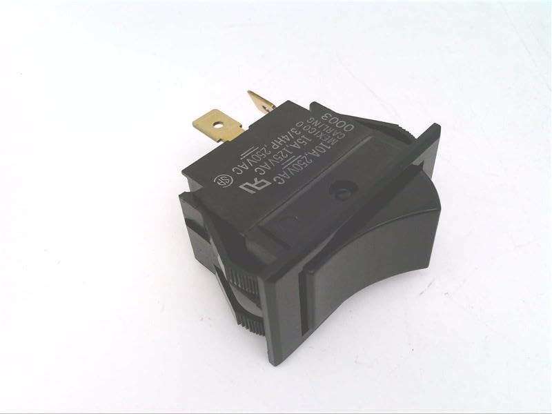 Rocker Switches SPST ON-NONE-OFF BLK (1 piece)