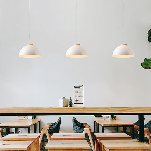 Lámpara colgante estilo retro japonés E27 para techo de comedor 7