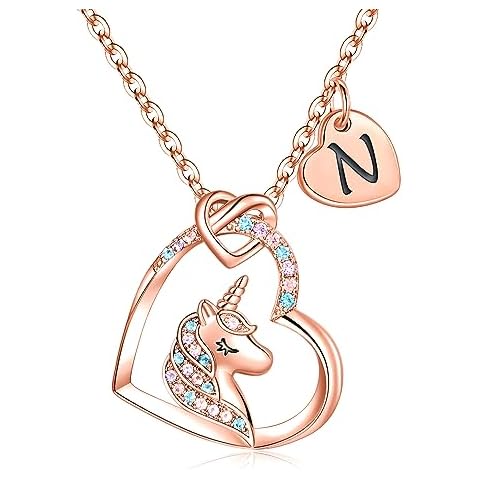 Collier Licorne TINGN en Or Rose Cover