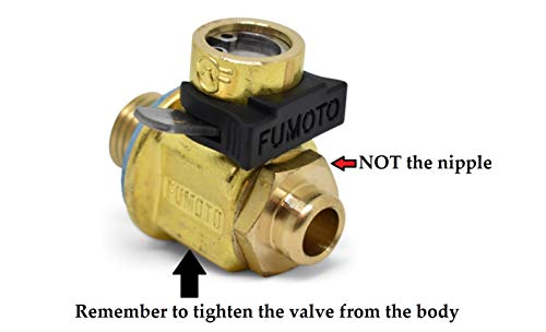 Fumoto Original F105S  Fs-Series Drain Valve With Short Nipple With Lever Clip Bronze, 20Mm-1.5 #TOP2