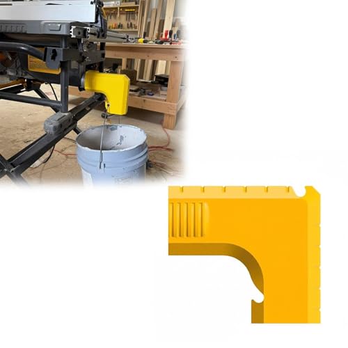 Dewalt Table Saw Dust Collection Adapter (Yellow)