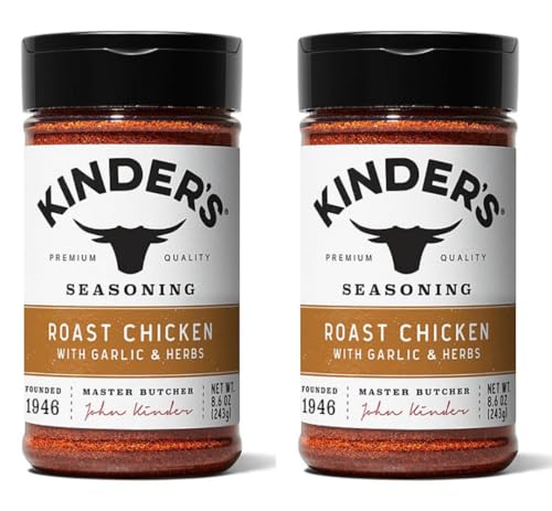 Knder's Roast Chicken Seasoning with Garlic & Herbs, 8.6 oz, (Pack of 2) 486 gram