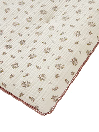 Tapis de sol Vertbaudet pour isoler bébé du froid dans son parc