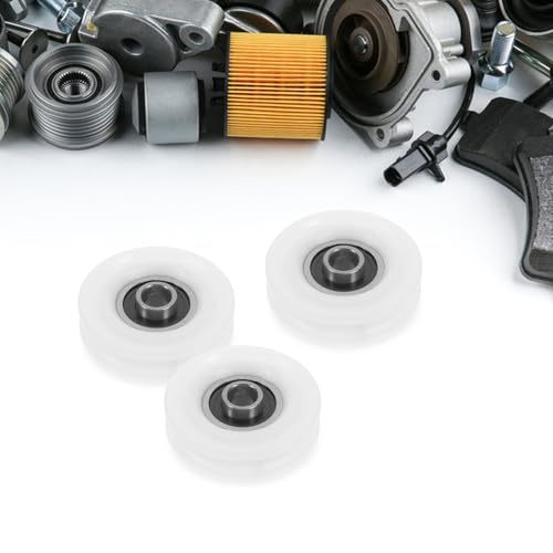Poleas de ranura en U ruedas de polea pequeñas de 11,5 mm para cajones minkissy 4