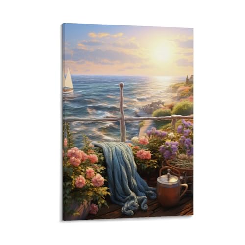 Affiche decoration pour salon tableau impression sur toile murale moderne 40x60