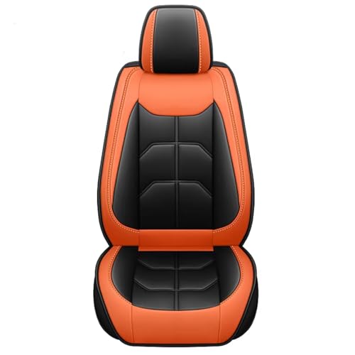 �I�[���V�[�Y�� �V�[�g�J�o�[ Compatible With Subaru For Legacy WRX For Tribeca 1�� PU �t���J�o�[�����p�J�[�V�[�g�J�o�[ �A�b�v�O���[�h�A�N�Z�T���[(Orange)