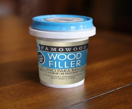 Image of FamoWood 40022126 Latex Wood Filler - Pint, Natural 24 Oz. | Pack of 2