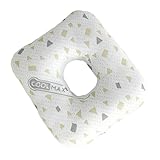 Almohada Piercing – Seda Leche 28x28x7cm | Almohada Para Piercing De Oreja | Cojín De Donut | Almohaeda Para Dormir Con Protección Para Los Oídos1 | Para Dormir De Lado, Del Dolor, Cuidado, Com