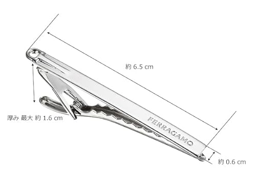 (フェラガモ) FERRAGAMO タイピン（タイバー ネクタイピン） FG-300N [並行輸入品] 5枚目