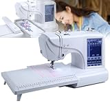 Fácil de usar: el dispositivo de bobinado de bobina simple y práctico es fácil de instalar y quitar, con velocidad ajustable e iluminación LED brillante, que puede iluminar su área de bordado sin importar el día o la noche.