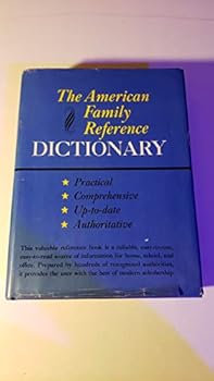 Hardcover American Family Reference Dictionary Book