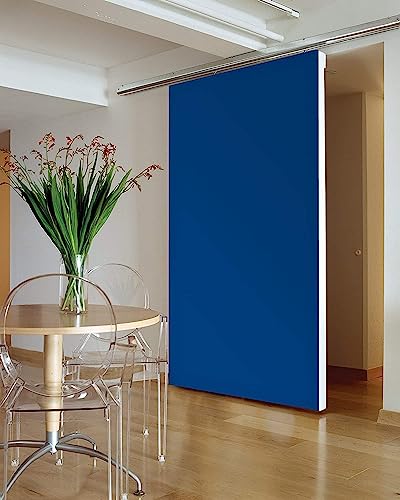 Vinilo adhesivo muebles azul real brillante d-c-fix, papel pintado autoadhesivo para puertas y cocina 5