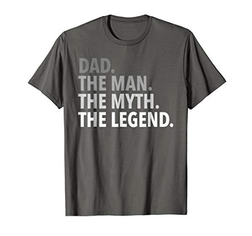 Mens Dad - The Man The Myth The Legend T Shirt Dad Father