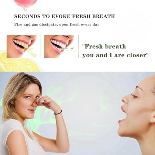 Mundspray Mit Fruchtgeschmack,Mundspray Gegen Mundgeruch,Atemerfrischer Mundgeruchspflege Mundsprays,Mundsprays Frischen Atem Unterwegs,Erfrischend – Bild 7