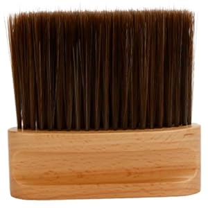 Cnafgbgg Nackenpinsel Friseurbürste mit Holzgriff