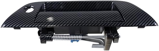 HYILUN0104 Carbon Fibre Tailgate Handle Latch Compatible with Nissan Titan 2017-2024