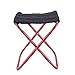 T-ara Doux et confortable Extérieur Whippersnapper Oxford Pliing Camping Chaise en alliage d'aluminium Chaise de pêche pour Camping, Tabouret de plié portable dessin de mode