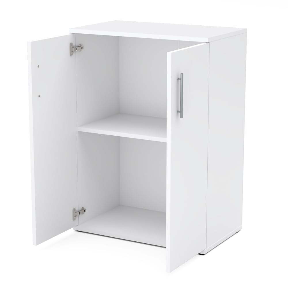 Komoda Biała Szafka Do Salonu Sypialni 60cm Drzwiczki Półka Młodzieżowa