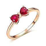 EXQUISITE CRAFTSMANSHIP: Dieser Frauenring zeichnet sich durch exquisite Handwerkskunst, glatte Oberfläche, exzellentes Tastgefühl aus und eignet sich perfekt für viele Gelegenheiten wie Cocktail, Hochzeit, Verlobung, Party und auch für den täglichen Gebrauch.