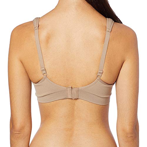 Soutien Sem Costura Alças Largas, Hanes, Feminino, Chocolate, G