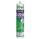 silicona olive 600  OLIVE SILICONA NEUTRA C-22 GRIS TERRA RAL 7022