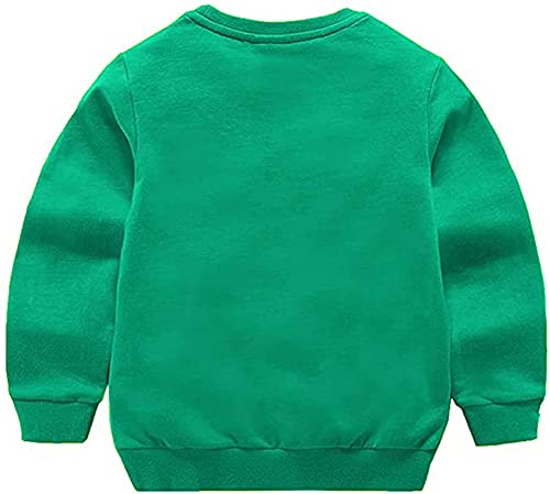 Image of HAXICO Unisex Kids Solid Cotton Thin Pullover Sweatshirt T-Shirt Toddler Baby Crewneck Long Sleeve Tshirts Tops Blouse