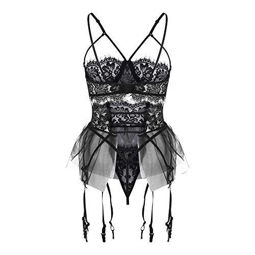 Lingerie sexy transparente sans inconfort grâce au soutien-gorge en dentelle souple