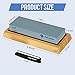 Kota Japan Combination Dual Sided 400-1000 Grit Diamond Knife Sharpener Whetstone Set for Coarse Sharpening & Fine Polishing. Water Stone Kit | Adjustable Bamboo Holder Base | Precision Blade Guide