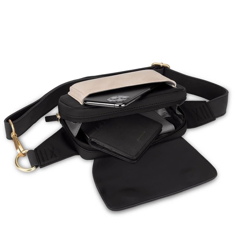 Kapten & Son Visby Crossbody Bag Cream Black
