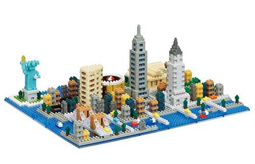 Modbrix Bausteine New York City Architektur Bauset Konstruktionsspielzeug 1531 Nano Klemmbausteine
