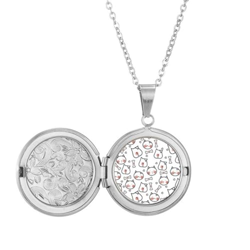 Collier locket B Protect animal : cadeau d'anniversaire idéal