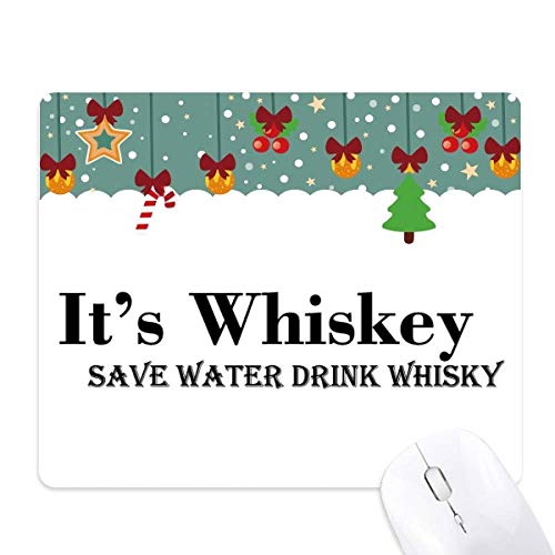 Alfombrilla de ratón de whiskey con diseño divertido para alegrar tus jornadas de trabajo