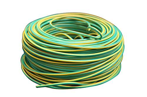 Cable flexible Top Cable H07V-K 1x4mm amarillo verde para solucionar problemas de toma de tierra