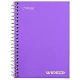 Top Flight Wired Personal Wirebound Notebook, 100 Sheets, College Rule, 7 x 5 Inches, 1 Notebook, Cover May Vary (33185)