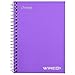 Top Flight Wired Personal Wirebound Notebook, 100 Sheets, College Rule, 7 x 5 Inches, 1 Notebook, Cover May Vary (33185)