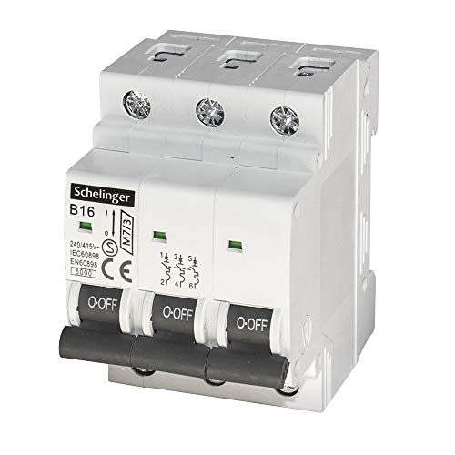 Preisvergleich Produktbild SCHELINGER A02-M7-3P-B20 3P Leitungsschutzschalter