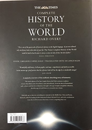 TIMES COMPLETE HISTORY OF THE 0007959567 Book Cover